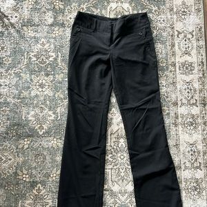 Plain black trousers barely worn. Size 3, great for work pants!